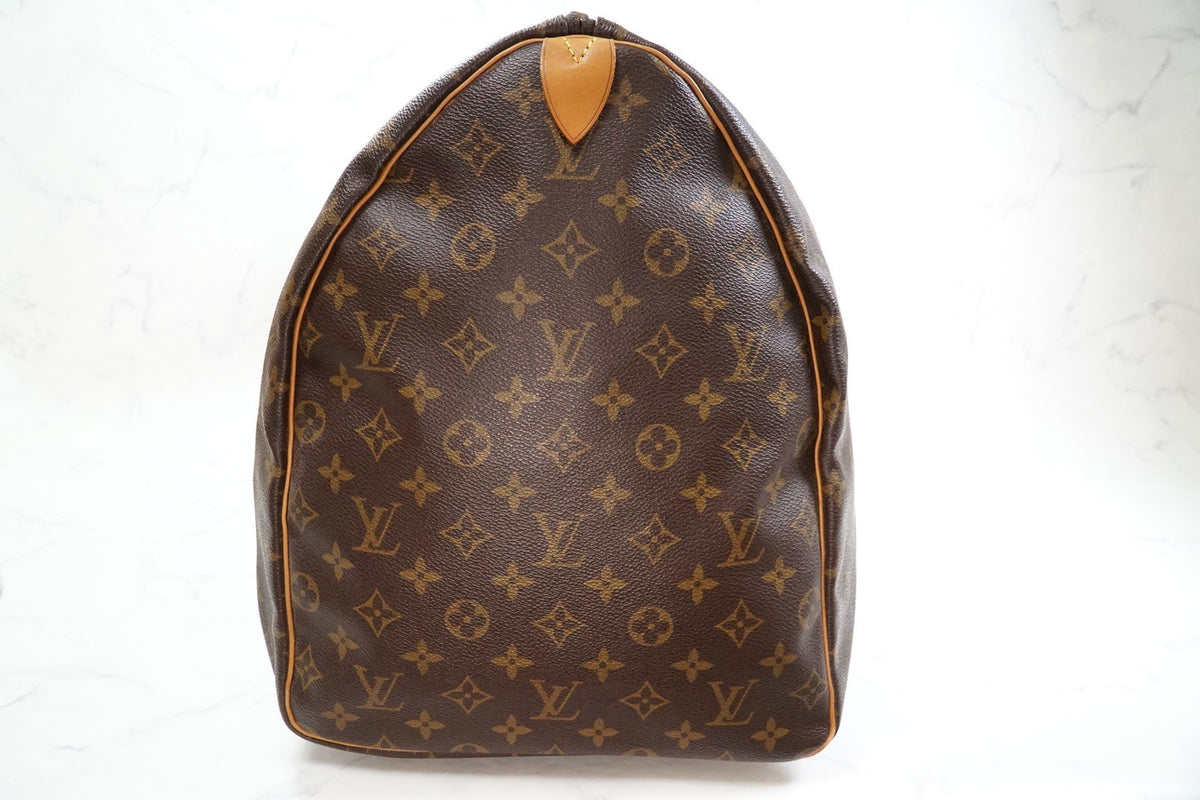 [Rank AB] Louis Vuitton Monogram Keepall 60 Travel Boston Bag M41422 Authentic