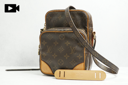 [AB] Louis Vuitton Amazon Monogram Shoulder Crossbody Bag M45236 Vintage JAPAN