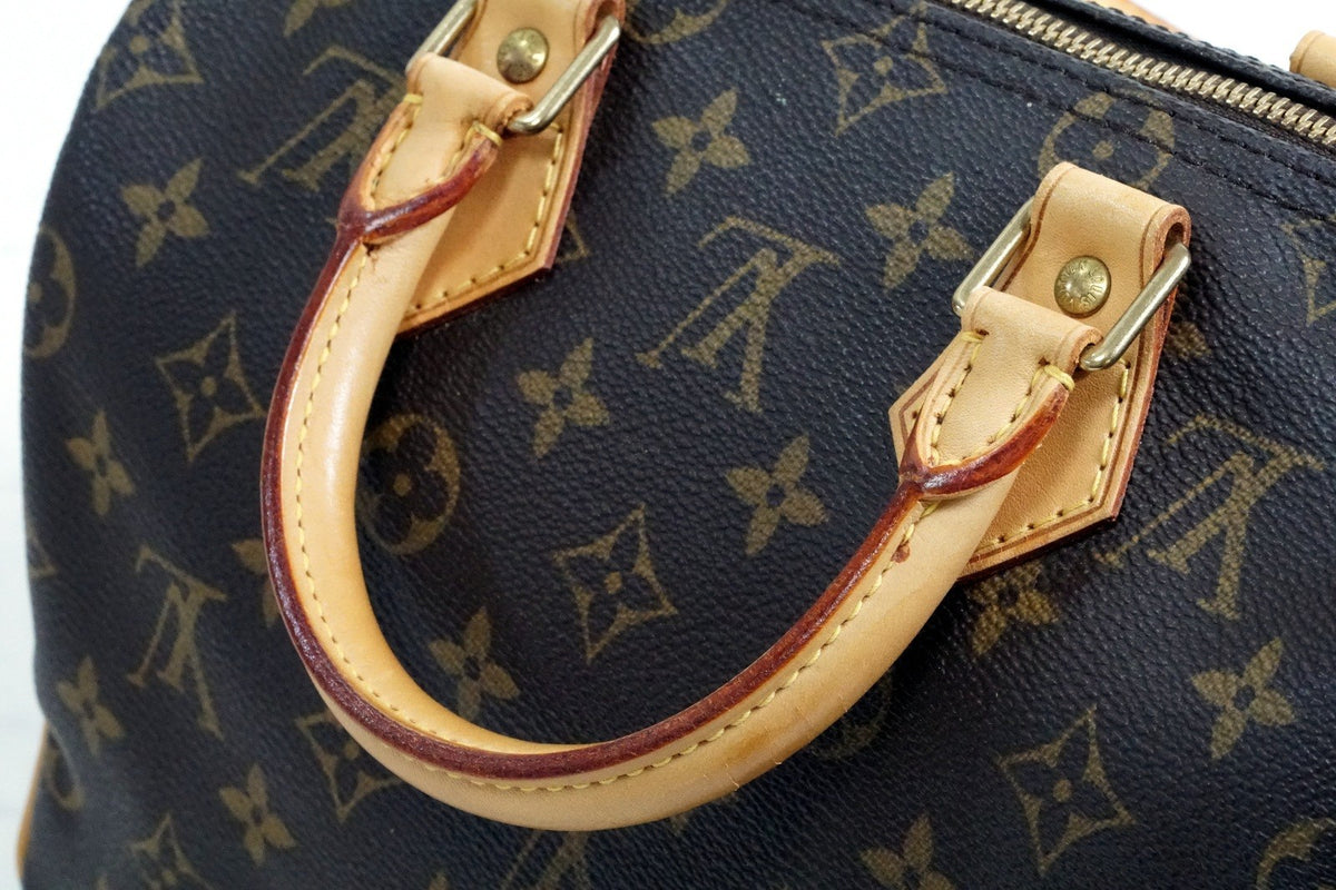 [AB] LOUIS VUITTON Monogram Speedy 25 Handbag Brown M41109 Vintage Authentic