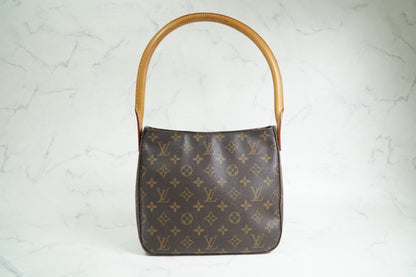 [Excellent] Louis Vuitton Monogram Looping MM Shoulder Bag M51146 Canvas Vintage