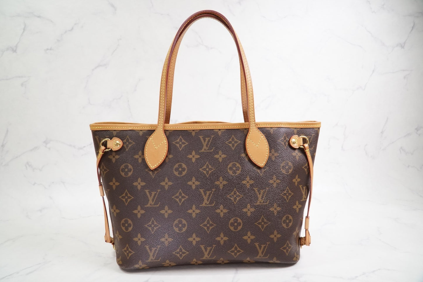 [EXCELLENT] LOUIS VUITTON Monogram Neverfull PM Tote Bag Brown AR1170 w/ Box