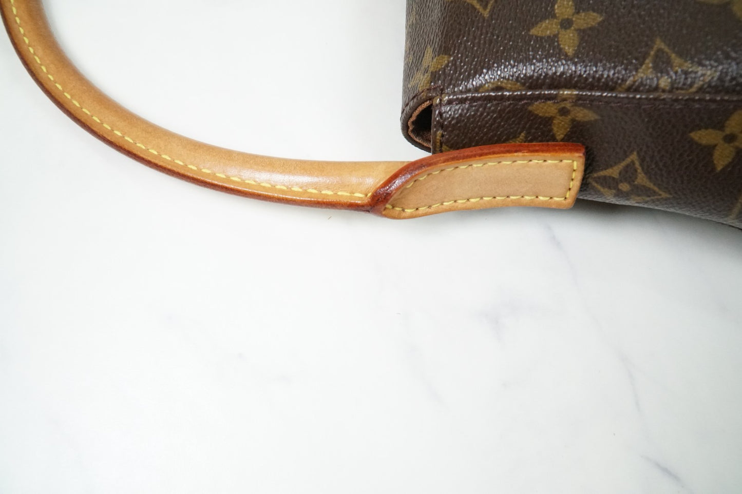 [AB] Louis Vuitton Monogram Mini Looping Shoulder Bag M51147 Vintage Canvas