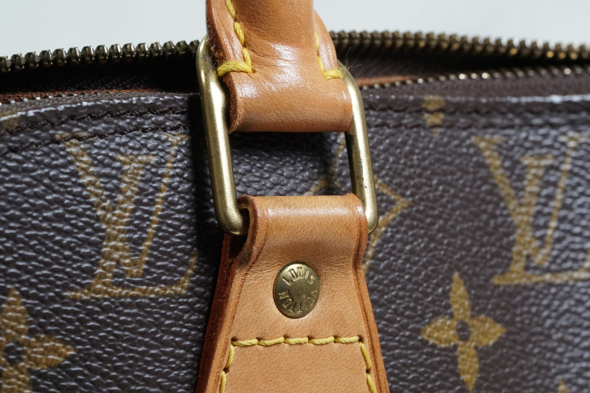 [Rank AB] Louis Vuitton Alma M51130 Monogram Canvas Handbag with Shoulder Strap