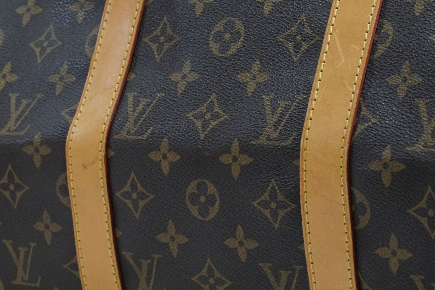 [Good] Louis Vuitton Monogram Keepall Bandouliere 50 M41416 Vintage Authentic