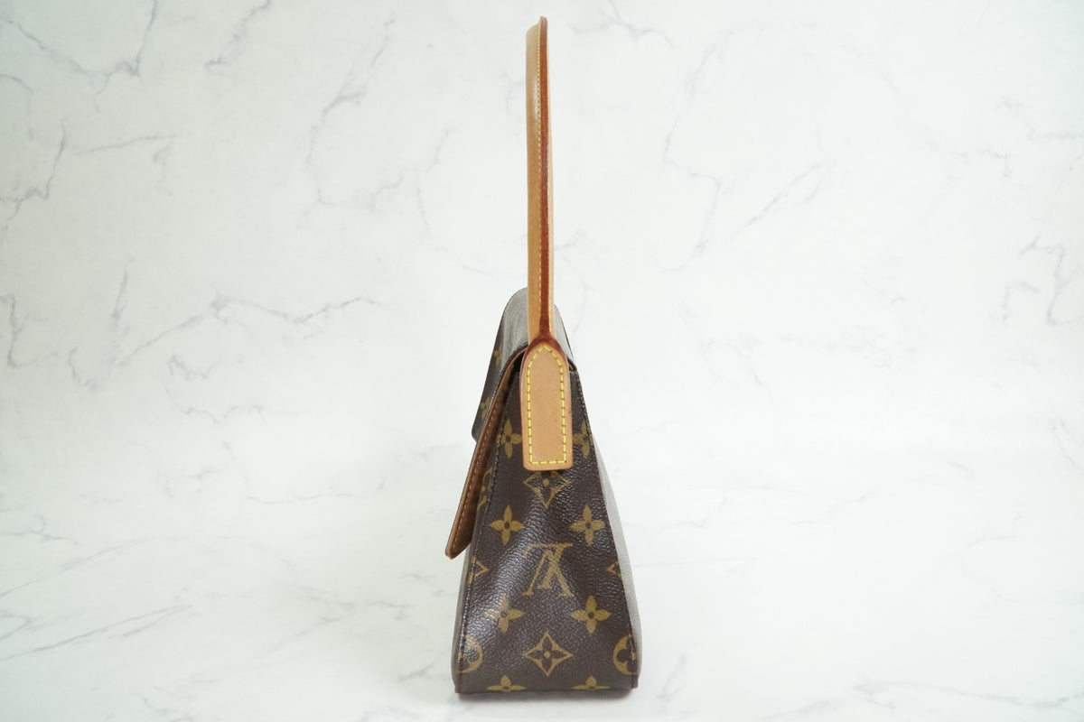 [AB] LOUIS VUITTON Mini Looping Monogram Shoulder Bag Canvas M51147 Vintage Box