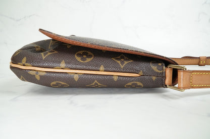 [AB Good] Louis Vuitton Monogram Musette Tango Short Shoulder Bag M51257 Auth