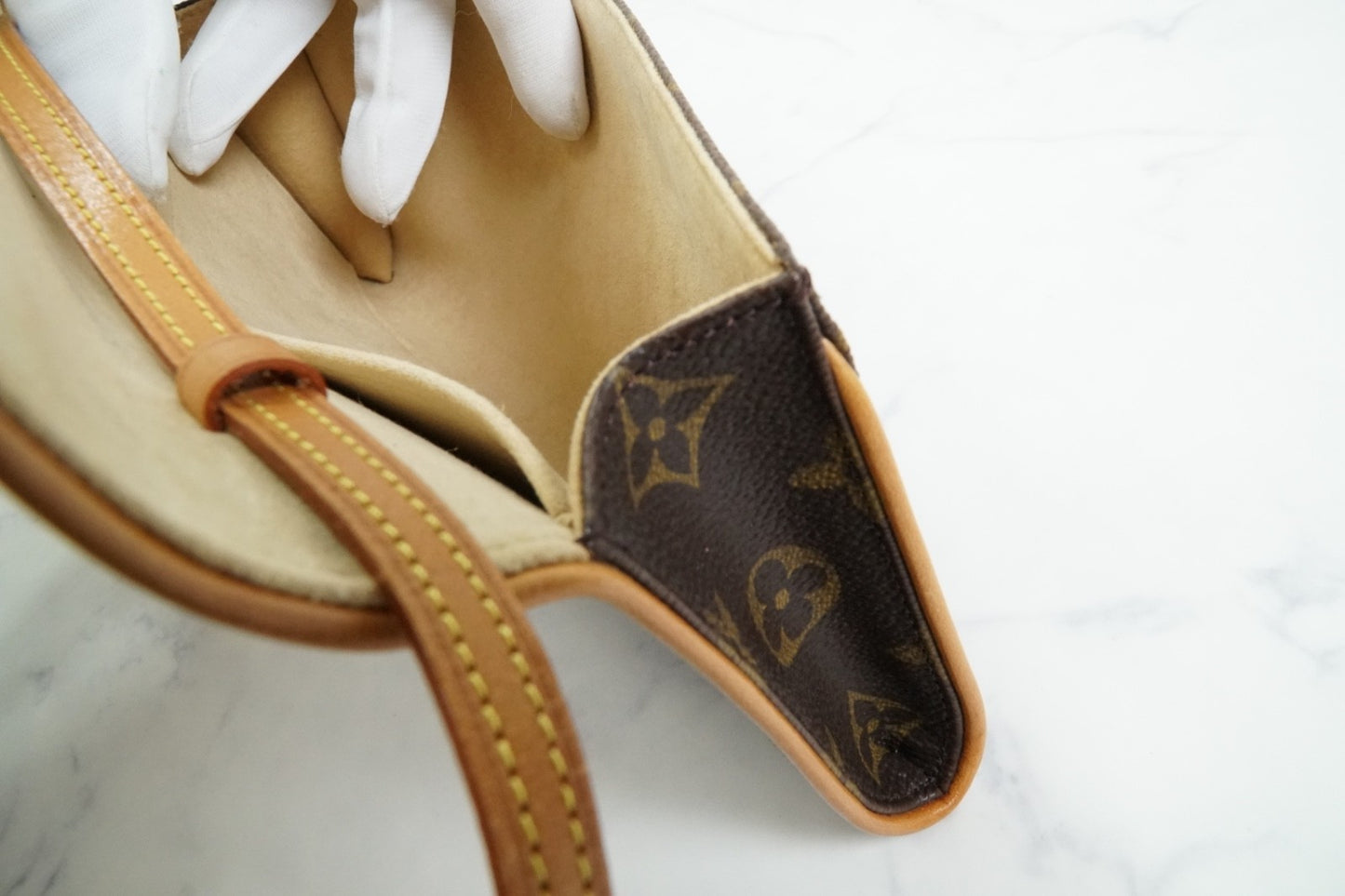 [Excellent] Vintage Louis Vuitton Monogram Pochette Twin GM Crossbody Bag M51852