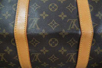 [AB Rank] Louis Vuitton Keepall 50 Monogram Canvas Travel Duffle Bag Vintage