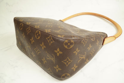 [Excellent] Louis Vuitton Monogram Looping MM Shoulder Bag M51146 Canvas Vintage