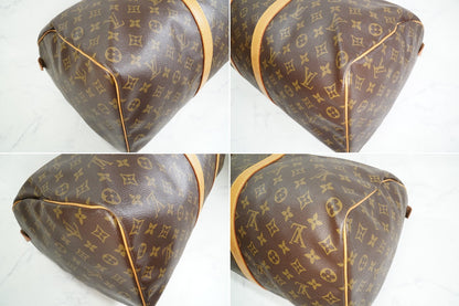 [AB Rank] Louis Vuitton Keepall 50 Monogram Canvas Travel Duffle Bag Vintage