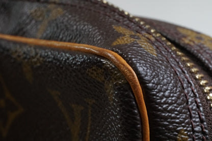 [Good] Louis Vuitton Monogram Danube Shoulder Bag M45266 Brown Vintage Crossbody