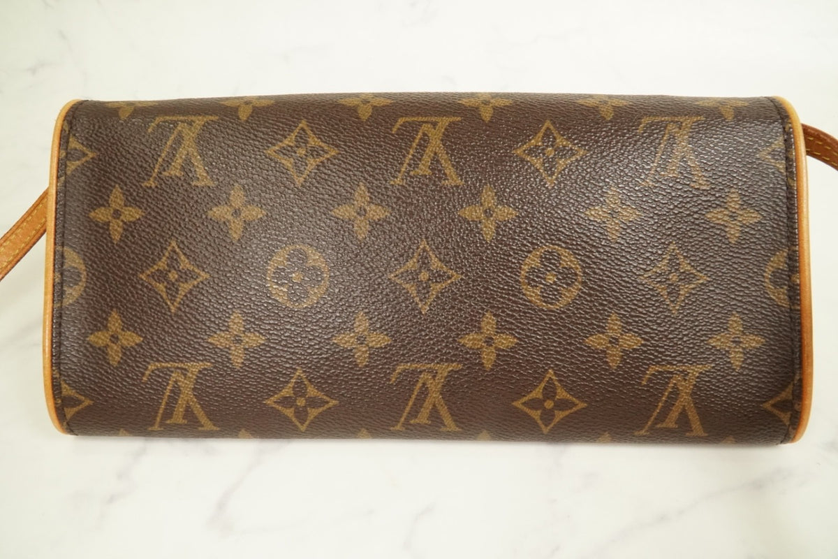 [USA-Made] Louis Vuitton Monogram Pochette Twin GM Shoulder Bag M51852 Authentic