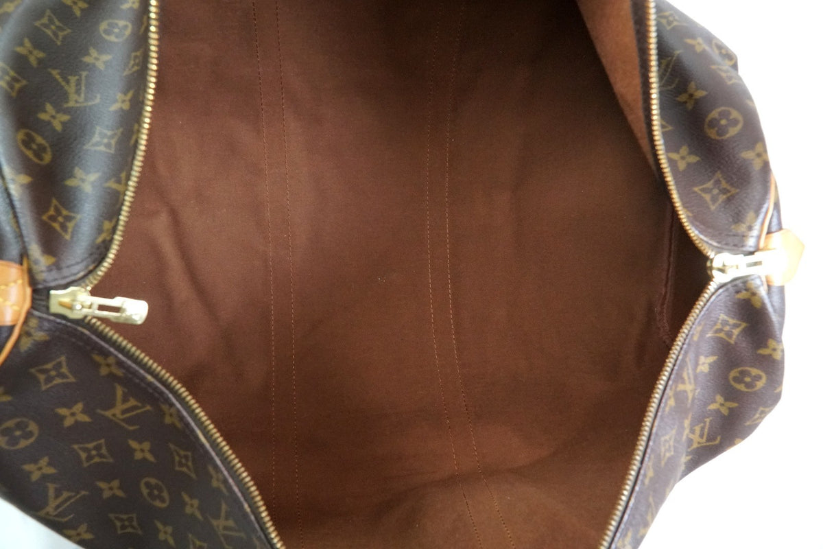 [Rank AB] Louis Vuitton Monogram Keepall 60 Travel Boston Bag M41422 Authentic
