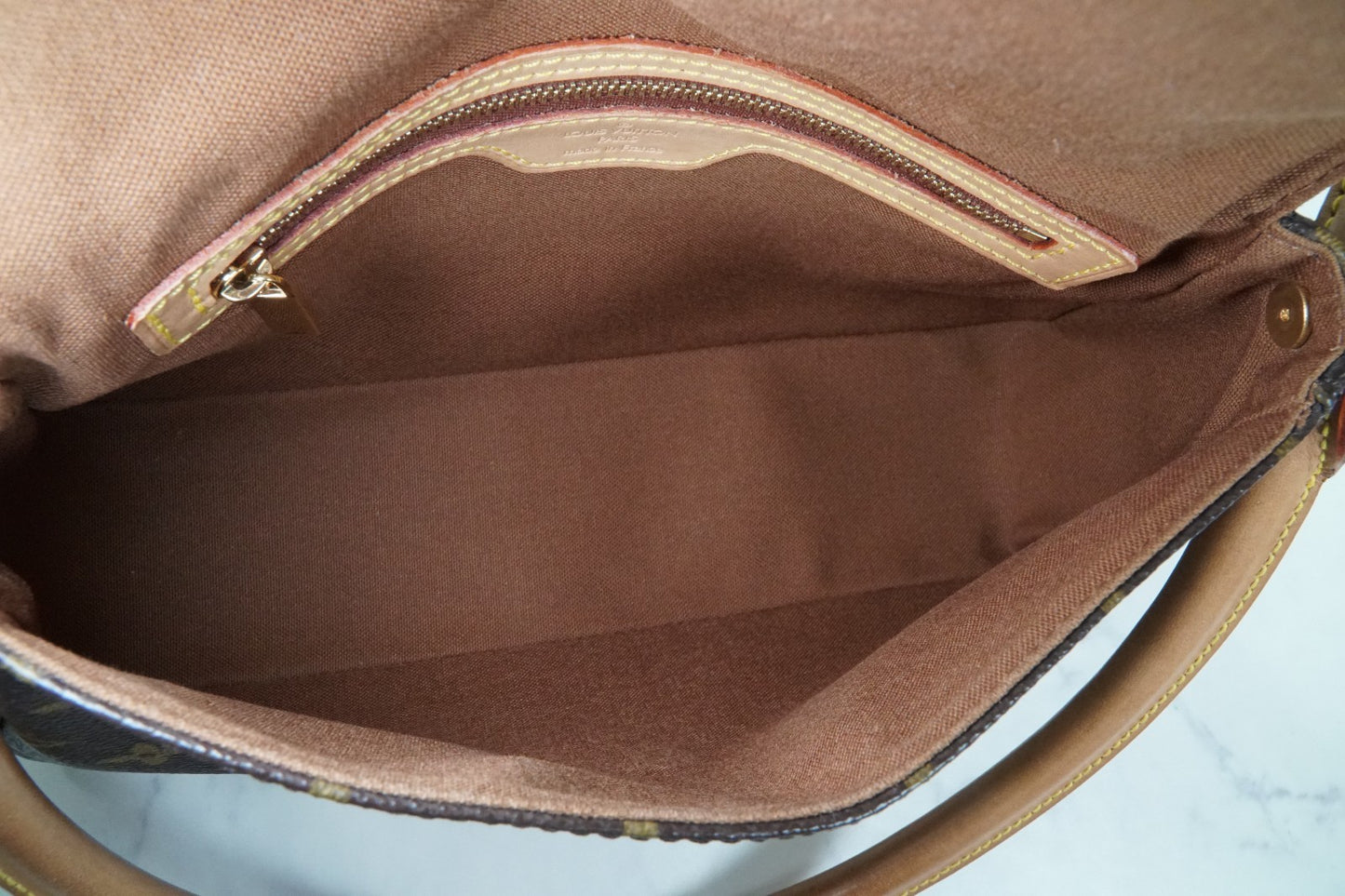 [AB] LOUIS VUITTON Mini Looping Monogram Shoulder Bag Canvas M51147 Vintage Box