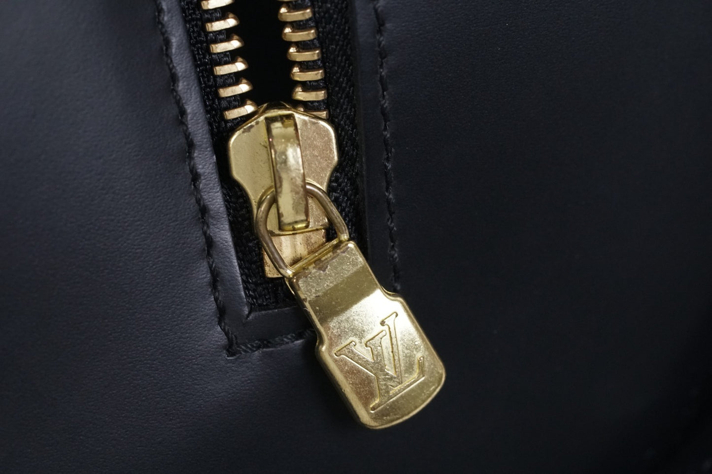 [Rank AB] LOUIS VUITTON Epi Soufflot Shoulder Bag Noir M52222 w/Pouch Dust Bag