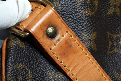 [Rank AB] LOUIS VUITTON Monogram Keepall Bandouliere 50 Travel Boston Bag M41416