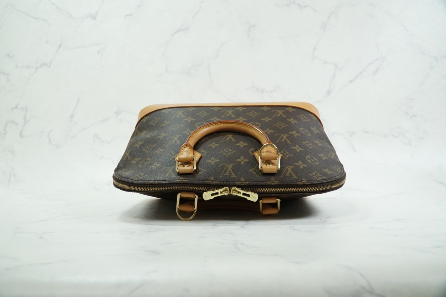 [Excellent] Louis Vuitton Monogram Alma PM Handbag M51130 Vintage Purse