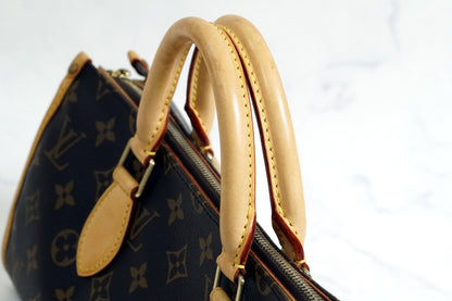 [Very Good] LOUIS VUITTON Monogram Popincourt Hand Bag M40009 Vintage Authentic