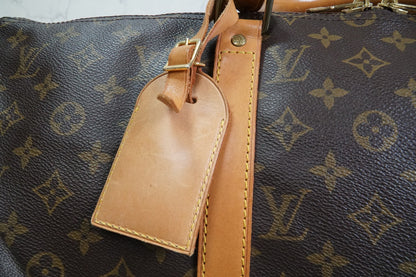 [AB Rank] Louis Vuitton Keepall 50 Monogram Canvas Travel Duffle Bag Vintage