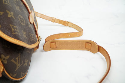 [Excellent] Louis Vuitton Monogram Saumur 30 Shoulder Bag M42256 Vintage Auth