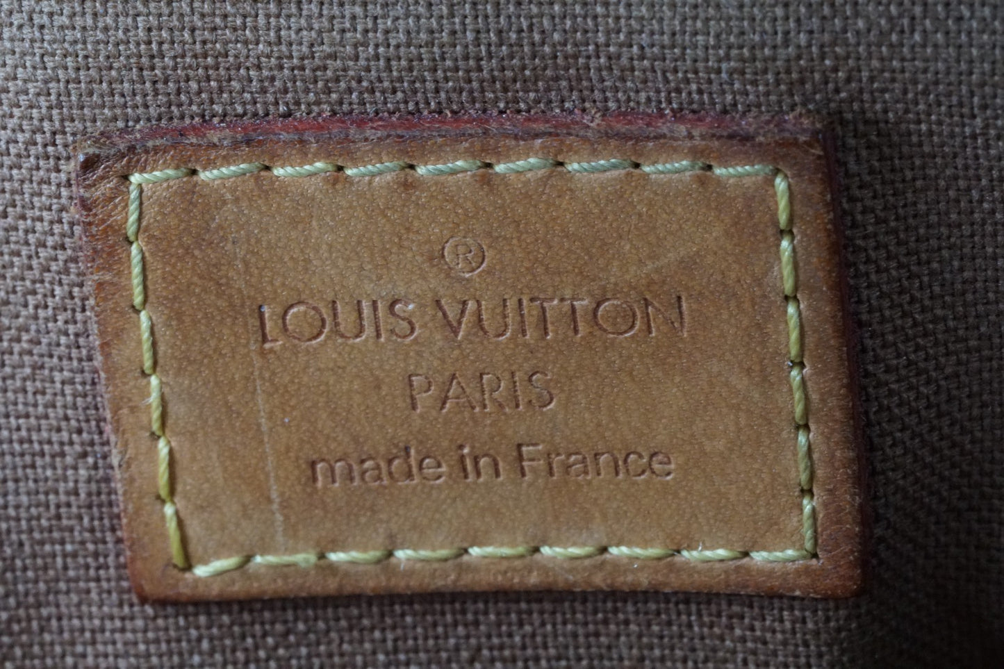 [AB Good] Louis Vuitton Monogram Tivoli PM Handbag M40143 Brown Vintage Canvas