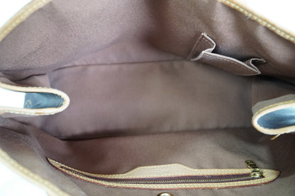 [Rank AB] Louis Vuitton Monogram Batignolles Horizontal M51154 Tote Bag Auth