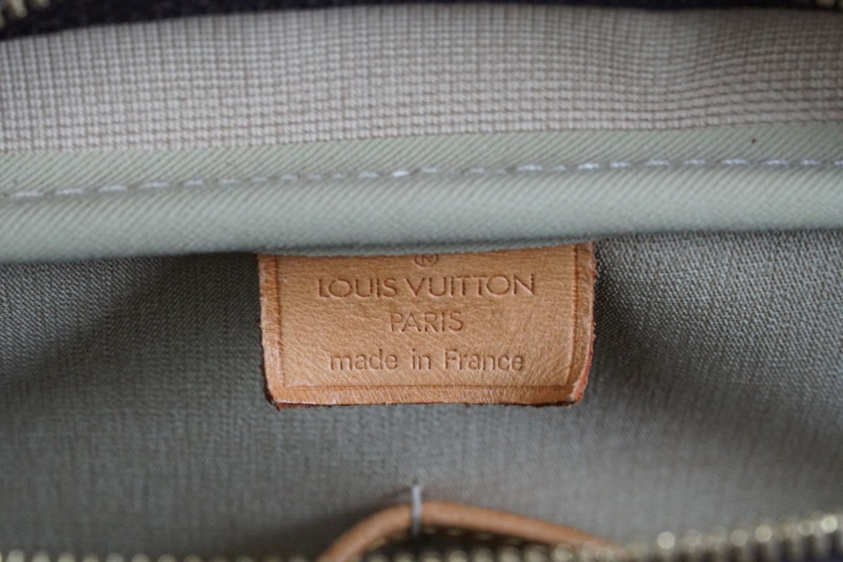 [Rank AB] Louis Vuitton Deauville M47270 Monogram Canvas Handbag Vintage Auth