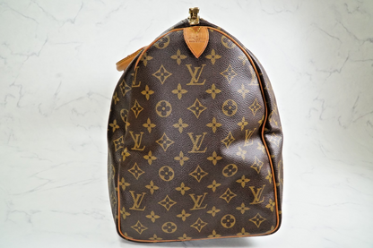 [Good] Louis Vuitton Monogram Keepall 50 Travel Boston Bag M41426 France VI882