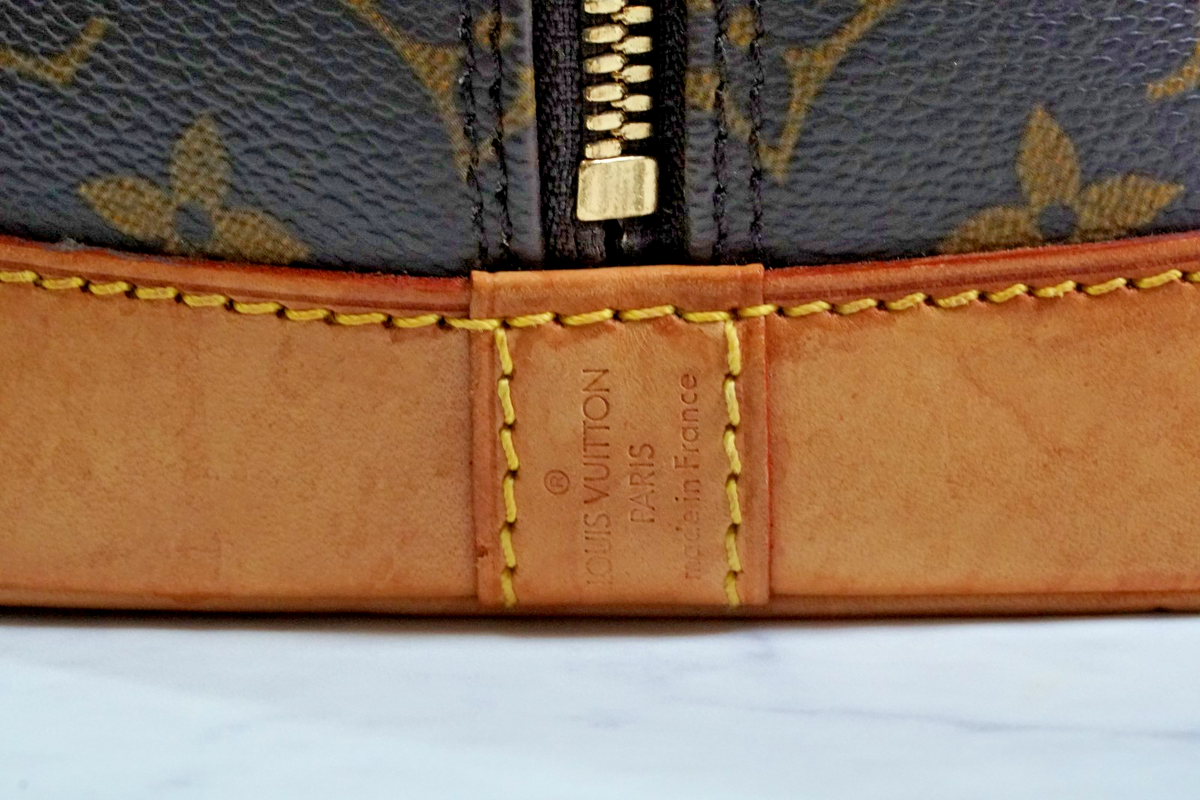 [Rank AB] Louis Vuitton Alma M51130 Monogram Canvas Handbag with Shoulder Strap
