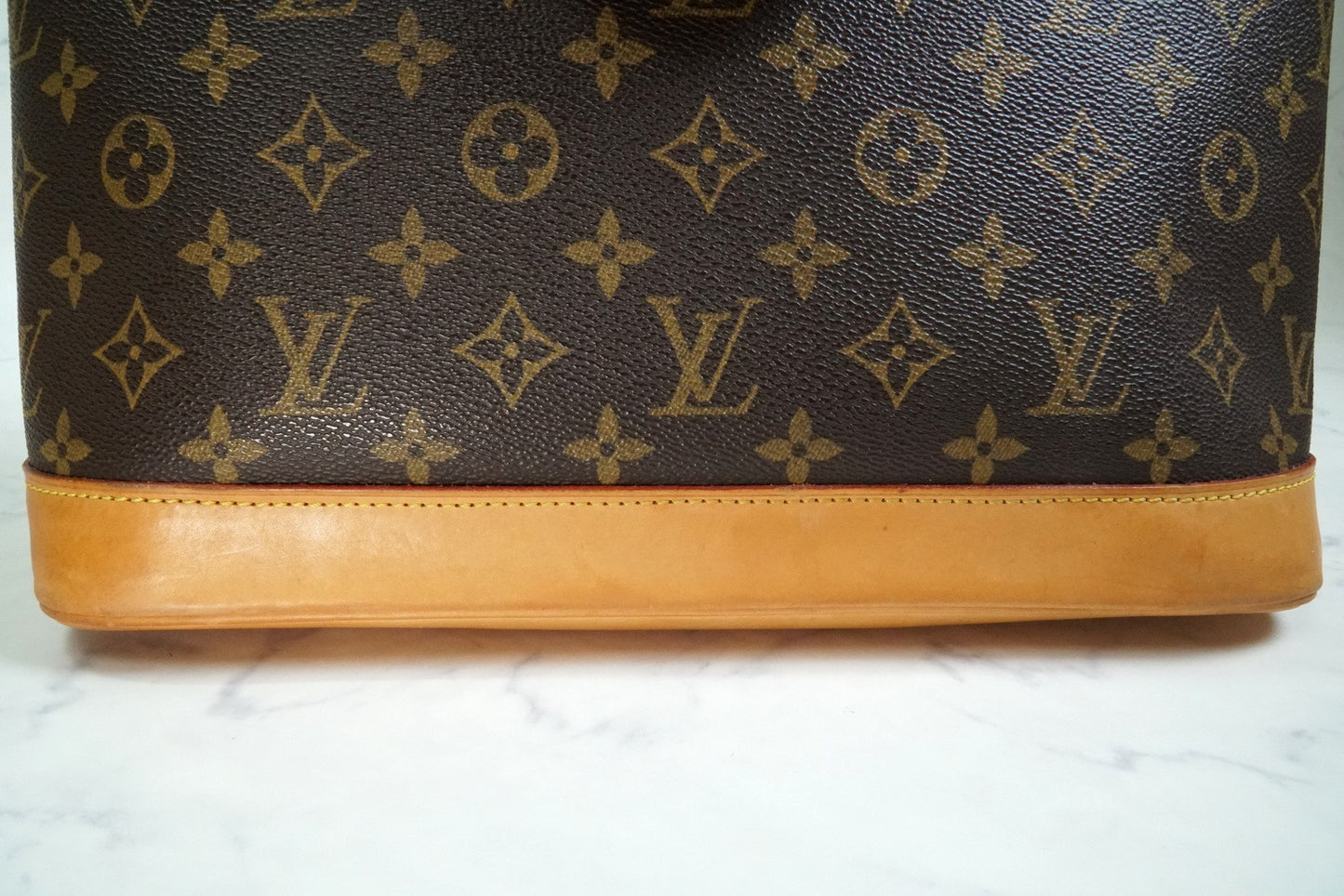 [AB Rank] LOUIS VUITTON Monogram Alma PM Handbag Tote Canvas Brown M51130 Auth