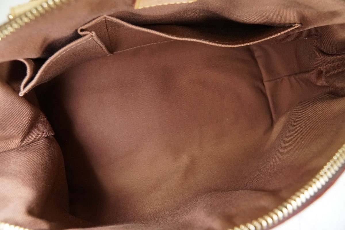 [EXCELLENT] LOUIS VUITTON Monogram Tivoli PM Tote Handbag Leather Brown M40143