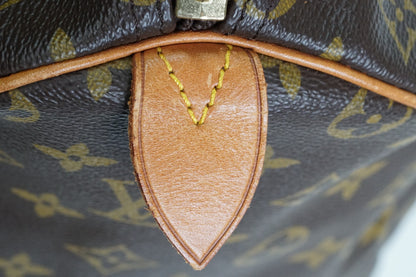 [Good] Louis Vuitton Monogram Keepall 50 Travel Boston Bag M41426 France VI882