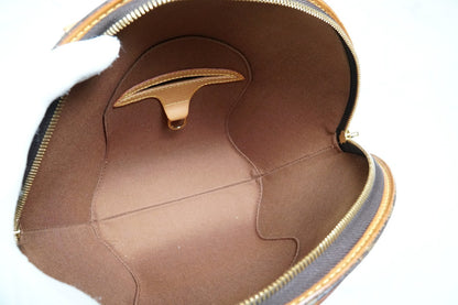 [Very Good] Louis Vuitton Monogram Ellipse PM Handbag Brown Canvas M51127 Auth