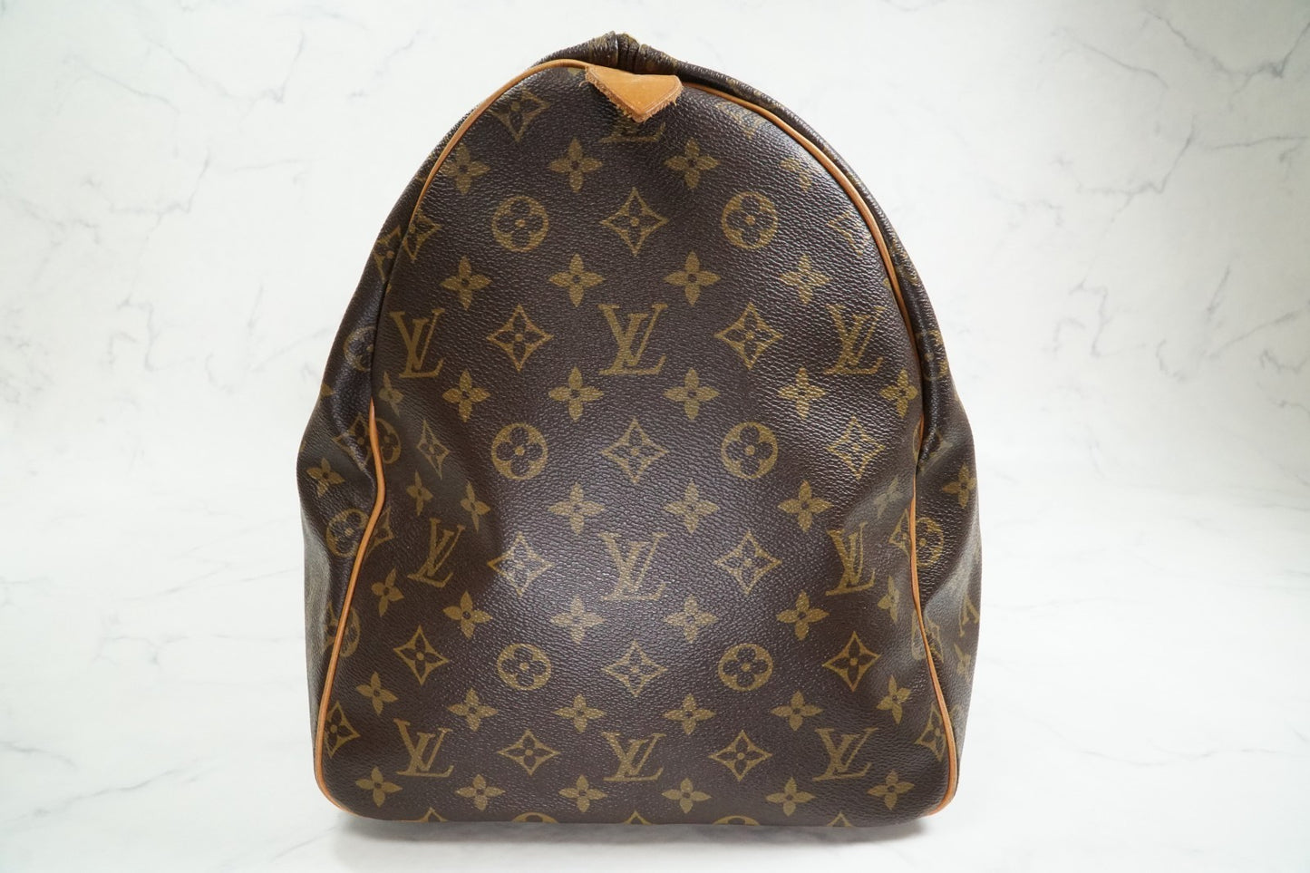 [AB] LOUIS VUITTON Monogram Keepall 55 Boston Bag M41424 Travel Duffle Leather