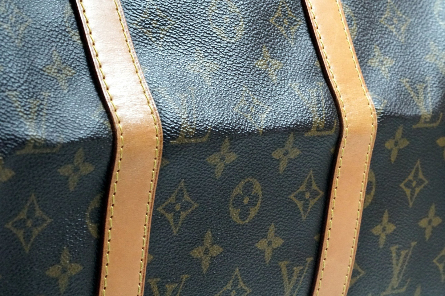 [Rank AB] LOUIS VUITTON Monogram Keepall Bandouliere 50 Travel Boston Bag M41416