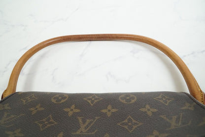 [AB] Louis Vuitton Monogram Mini Looping Shoulder Bag M51147 Vintage Canvas