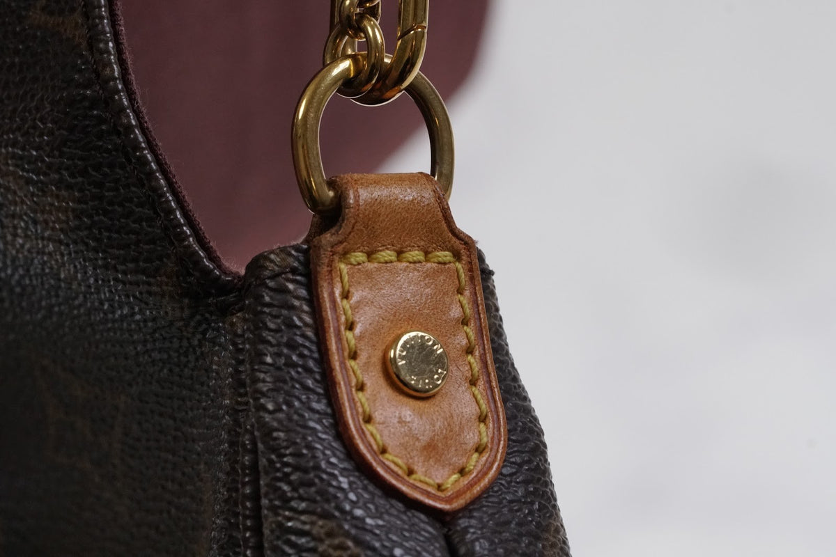 [Very Good] LOUIS VUITTON Monogram Favorite MM M40718 Shoulder Bag Purse w/Chain