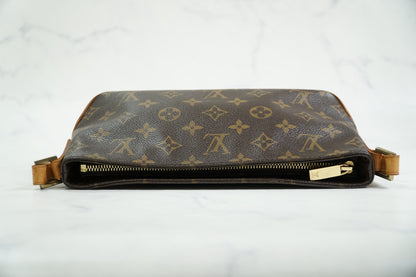 Louis Vuitton Monogram Trotteur M51240 Crossbody Shoulder Bag Vintage Authentic