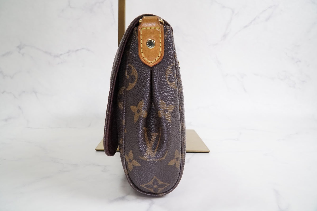 [Very Good] LOUIS VUITTON Monogram Favorite MM M40718 Shoulder Bag Purse w/Chain