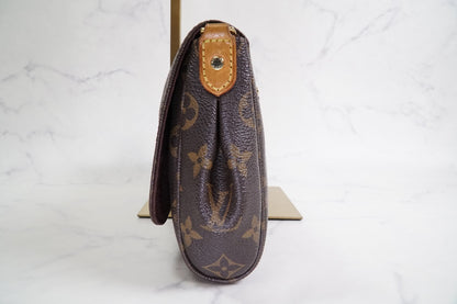 [Very Good] LOUIS VUITTON Monogram Favorite MM M40718 Shoulder Bag Purse w/Chain