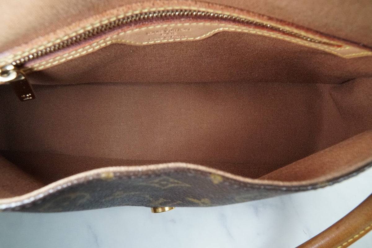 [AB] Louis Vuitton Monogram Mini Looping Shoulder Bag M51147 Vintage Canvas