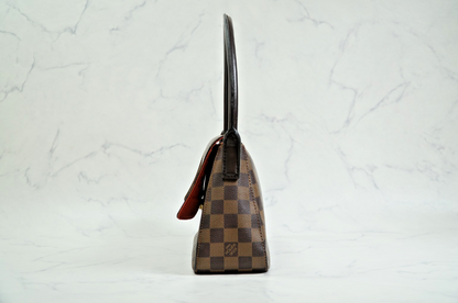 [Very Good] Louis Vuitton Damier Ebene Mini Looping Special Order N51158 Bag