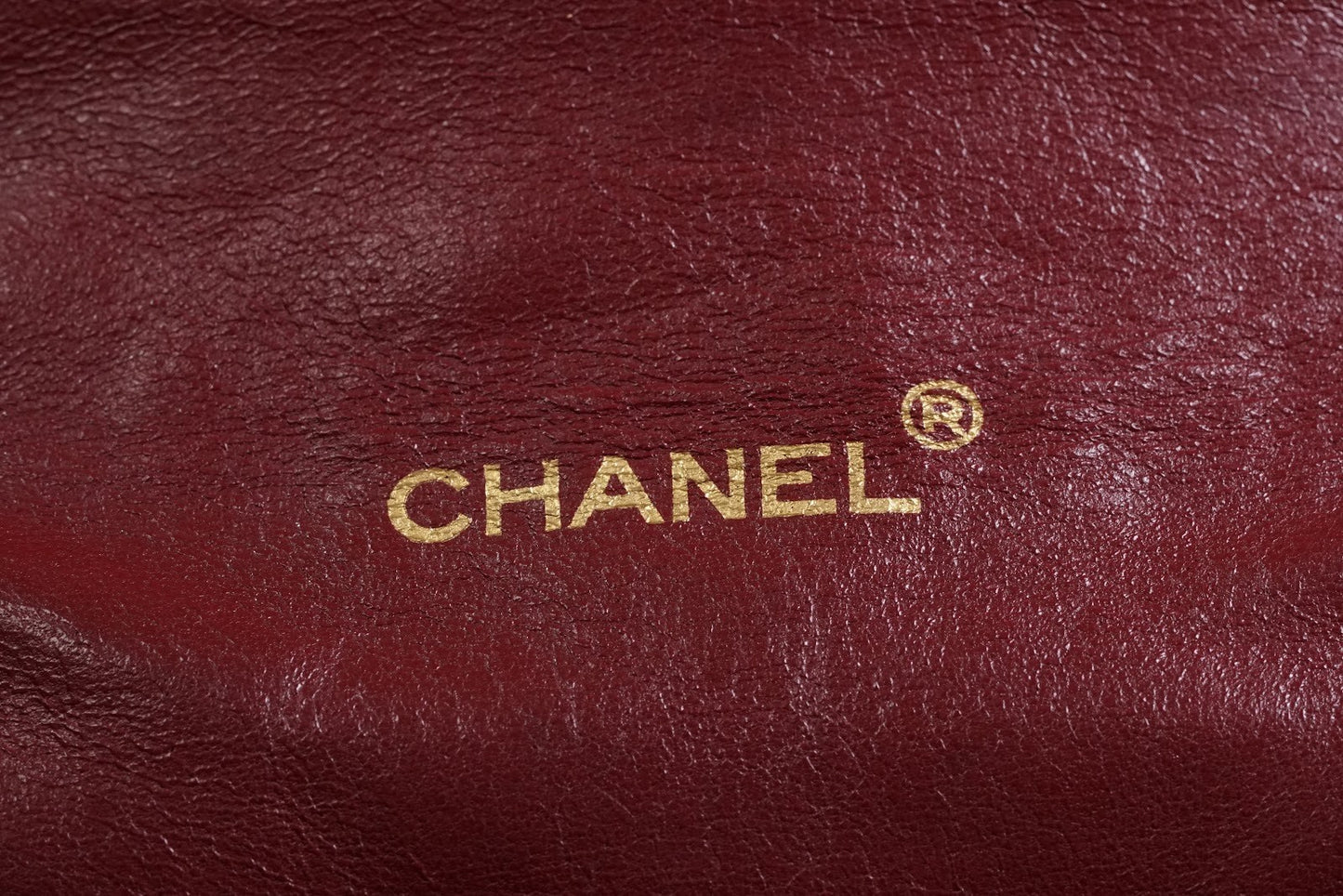 CHANEL Matelasse Full Flap W Chain Shoulder Bag Lambskin Black GHW Vintage Auth