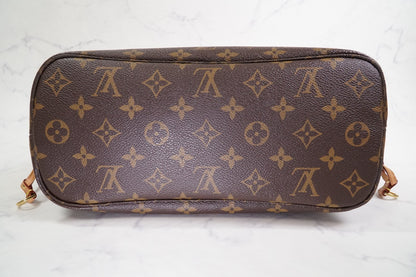 [EXCELLENT] LOUIS VUITTON Monogram Neverfull PM Tote Bag Brown AR1170 w/ Box