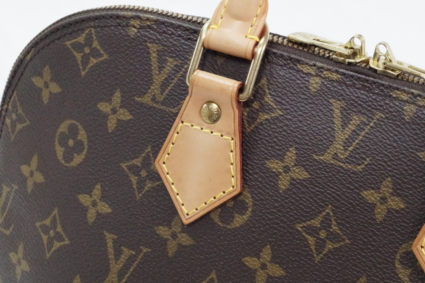 [Excellent] Louis Vuitton Monogram Alma PM Handbag M51130 Vintage Purse