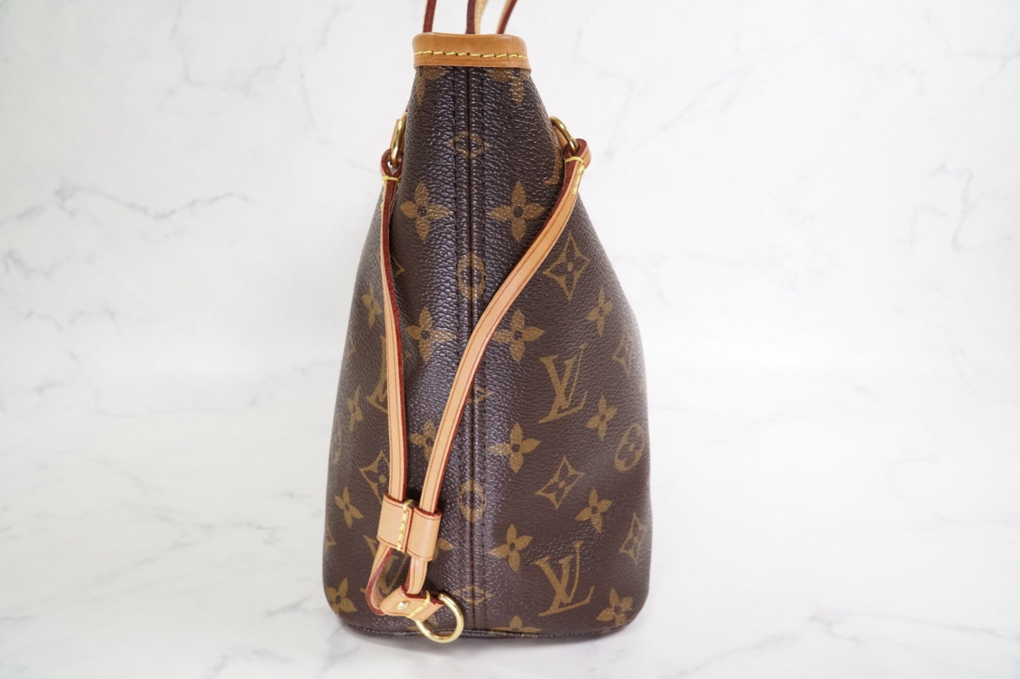 [EXCELLENT] LOUIS VUITTON Monogram Neverfull PM Tote Bag Brown AR1170 w/ Box