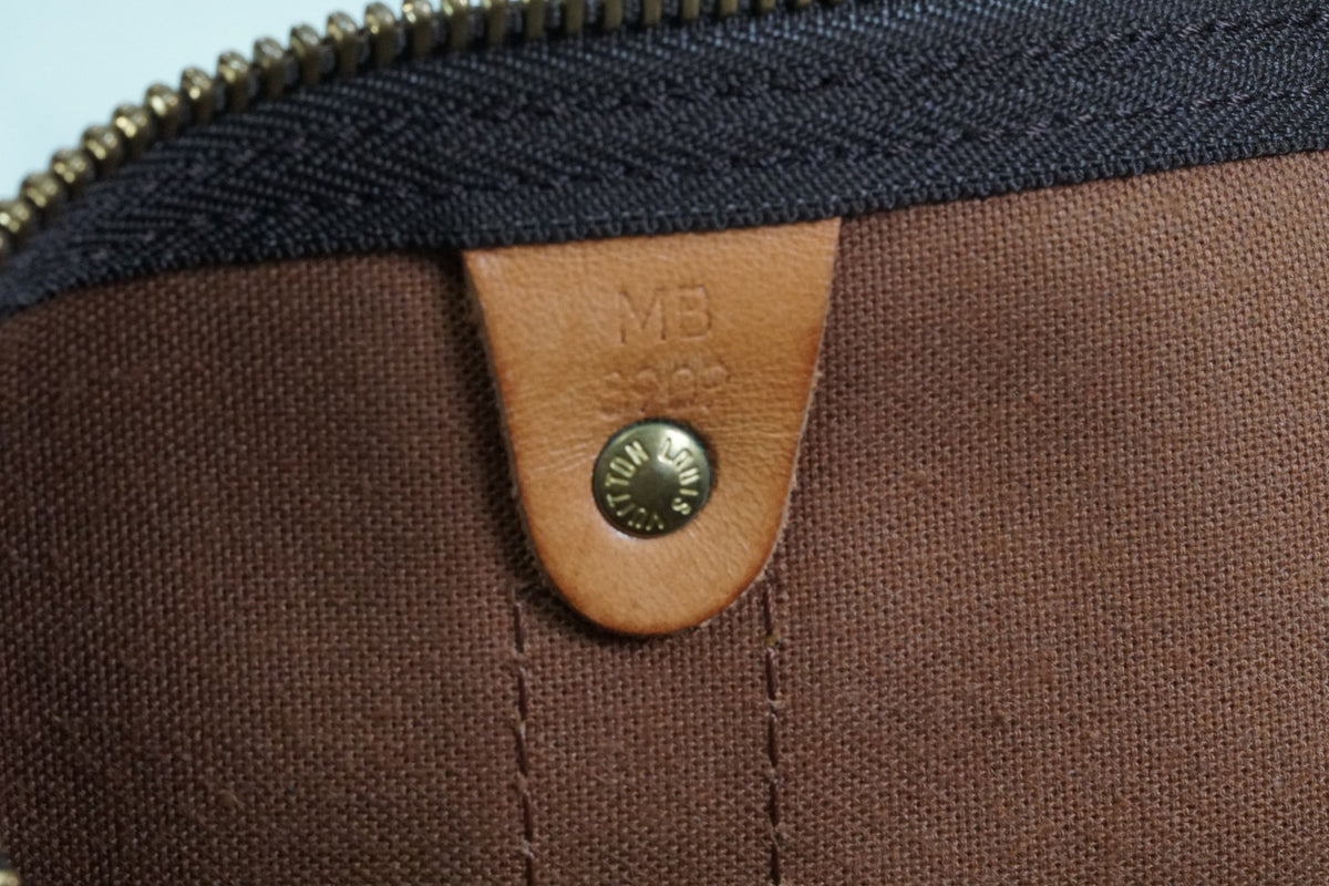 [AB Rank] Louis Vuitton Keepall 50 Monogram Canvas Travel Duffle Bag Vintage