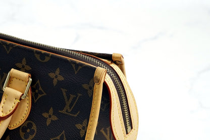 [Very Good] LOUIS VUITTON Monogram Popincourt Hand Bag M40009 Vintage Authentic