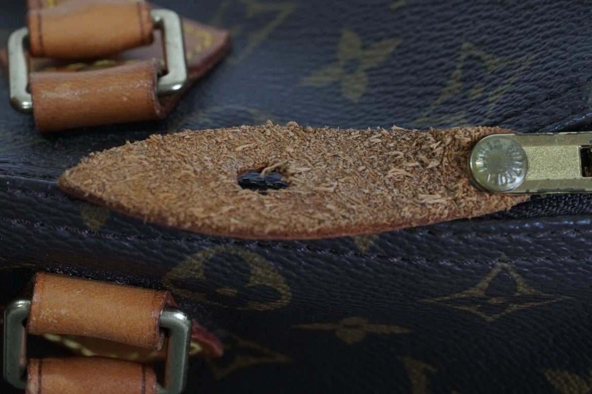 [Rank AB] Louis Vuitton Monogram Speedy 30 Handbag Boston Bag M41108 Authentic