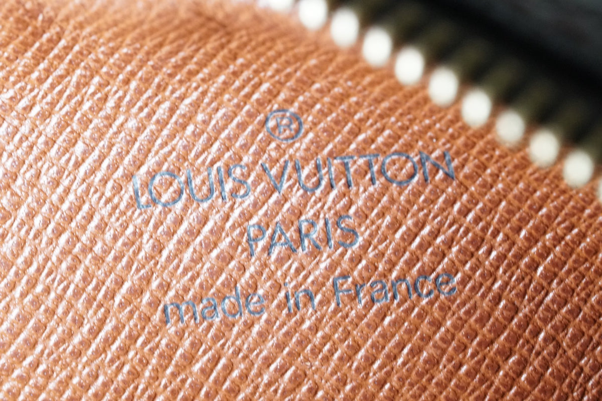 [Good] Louis Vuitton Monogram Danube Shoulder Bag M45266 Brown Vintage Crossbody
